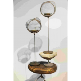 造型燭台(藝術家文創商品)- y16314-鐵材藝術-燭台系列 / 燭台蠟燭香氛-燭台